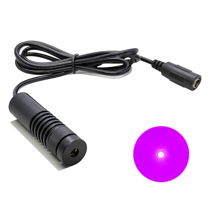 405nm 30mW~200mW Blue-Violet Laser Module Dot Foucs Adjustable Φ16X60mm